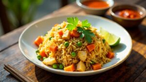 Nasi Goreng Singapura (Singaporean Fried Rice)