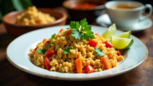 Nasi Goreng Tempe (Tempeh Fried Rice)