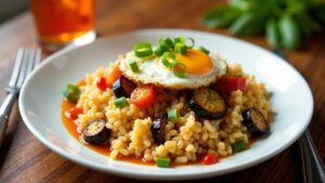 Nasi Goreng Terong (Eggplant Fried Rice)