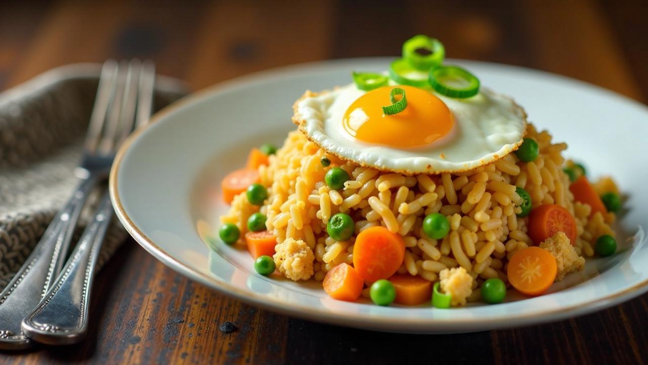 Nasi Goreng – Indonesischer Gebratener Reis