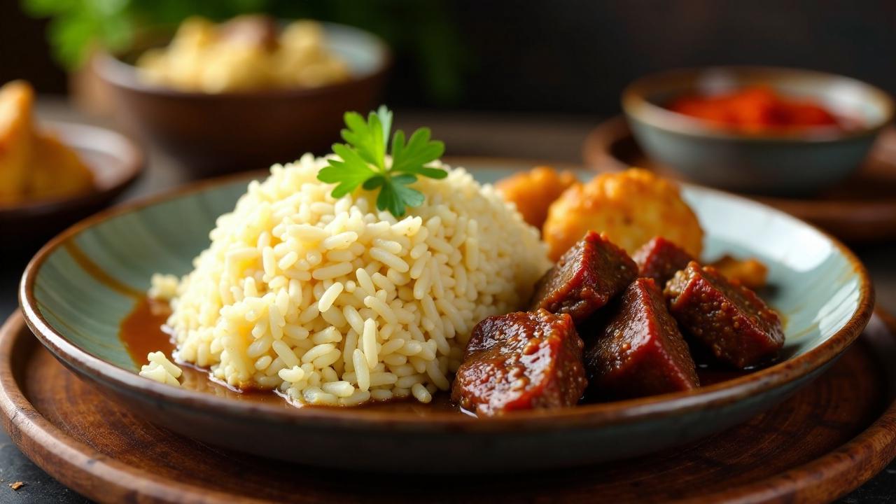 Nasi Padang – Padang-style rice with assorted dishes