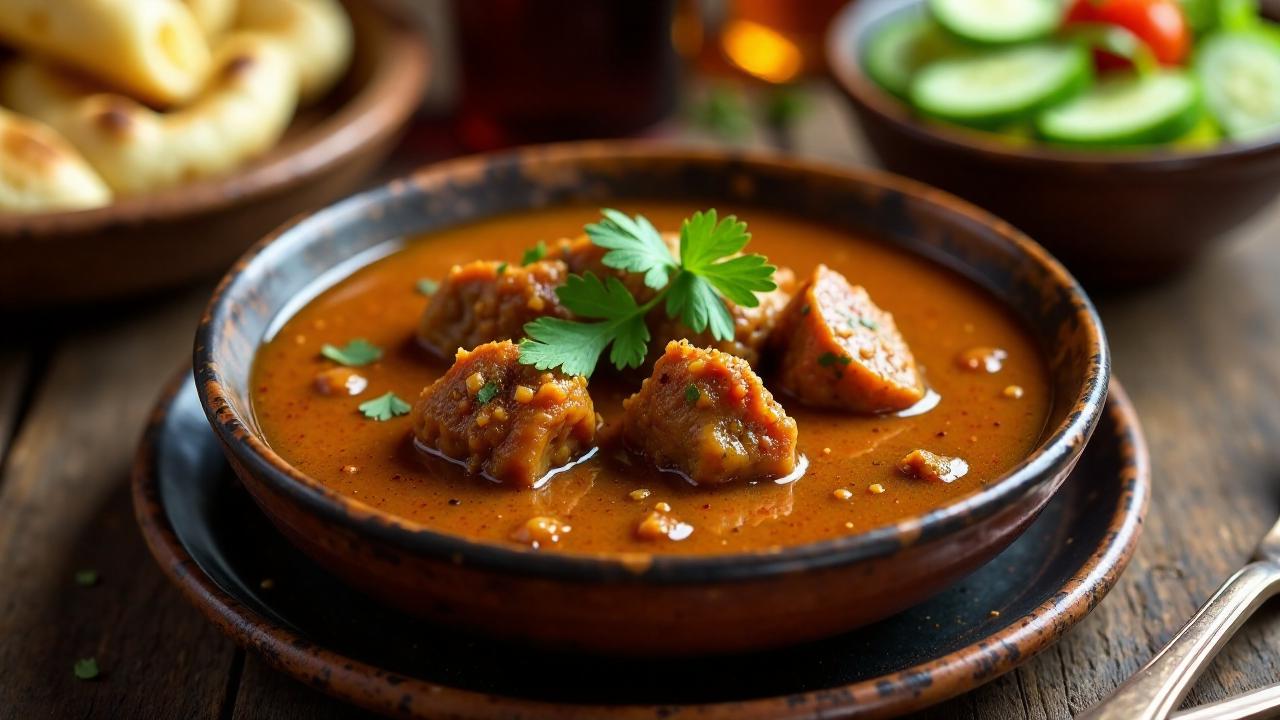 Nepali Khasi Korma (Ziegenfleisch Korma)