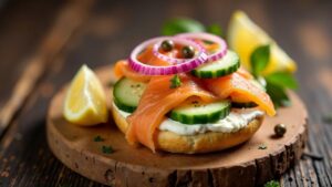 New York Bagels with Lox