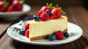 New York Cheesecake – Cremiger Käsekuchen aus New York.