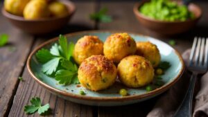 Nigerian Bean Cake – Kichererbsenbällchen