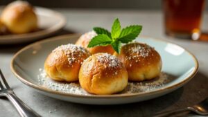 Nigerian Buns – süßgefüllte Hefeteigbällchen