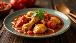 Nigerian Chicken Stew – würziges Hähnchengericht