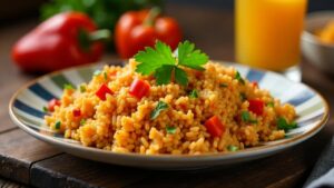 Nigerian Coconut Jollof – Jollof-Reis mit Kokos