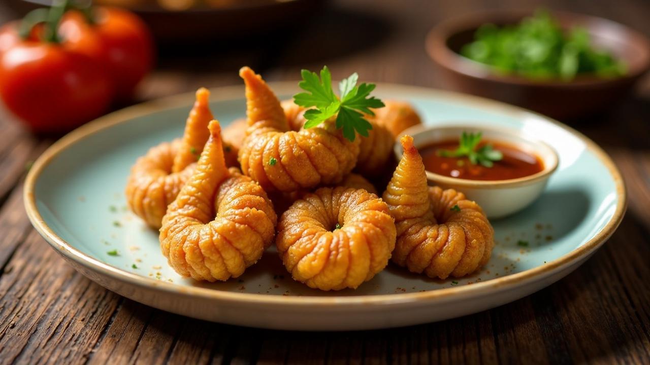 Nigerian Fried Snail – knusprige Schnecken