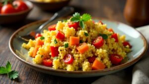 Nigerian Jollof Couscous – pikanter Couscous