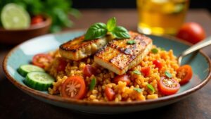 Nigerian Jollof Fish – Jollof mit Fisch