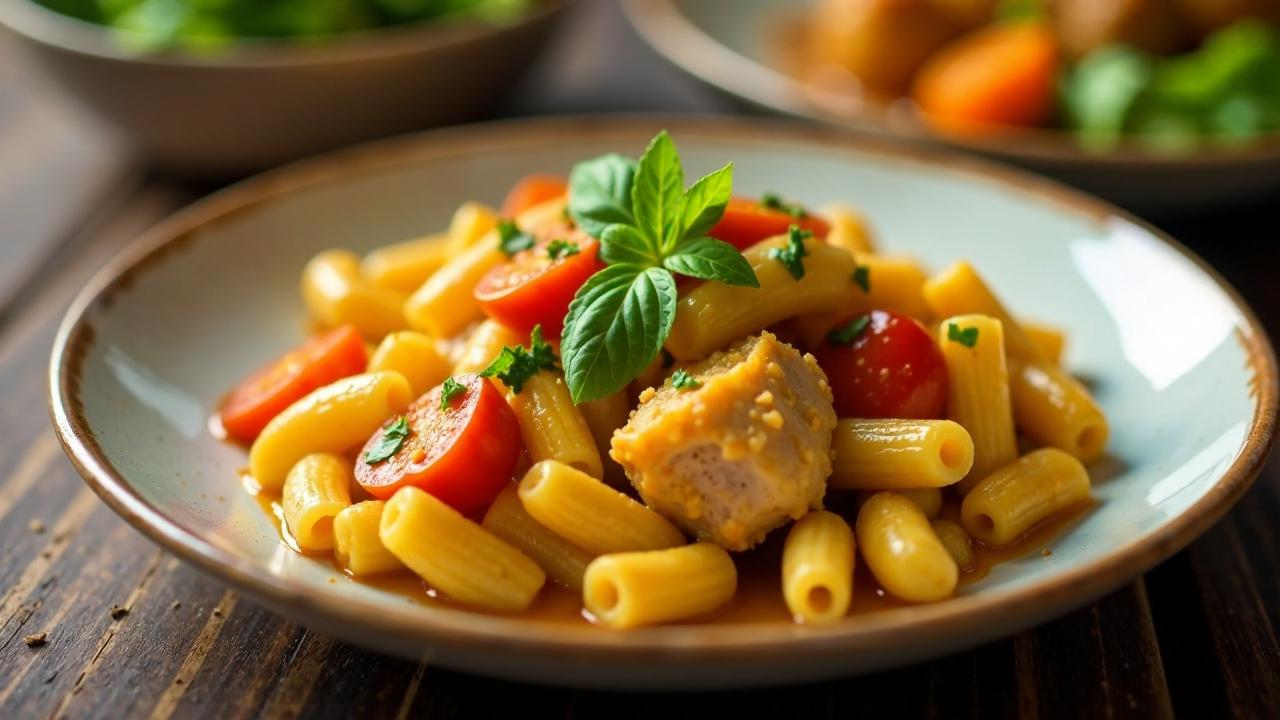 Nigerian Macaroni with Chicken – Nudelpfanne