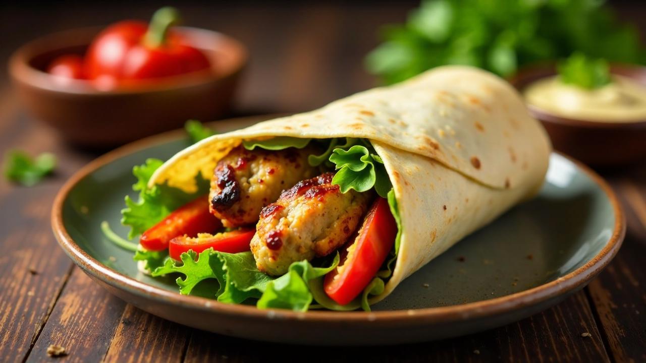 Nigerian Shawarma – gewürzte gegrillte Wraps