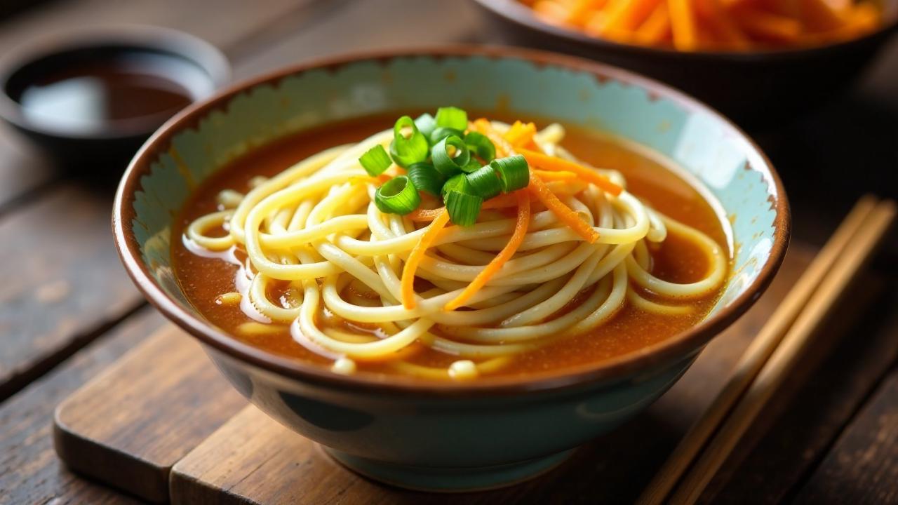 Nordkoreanische Handnudeln - Kalguksu