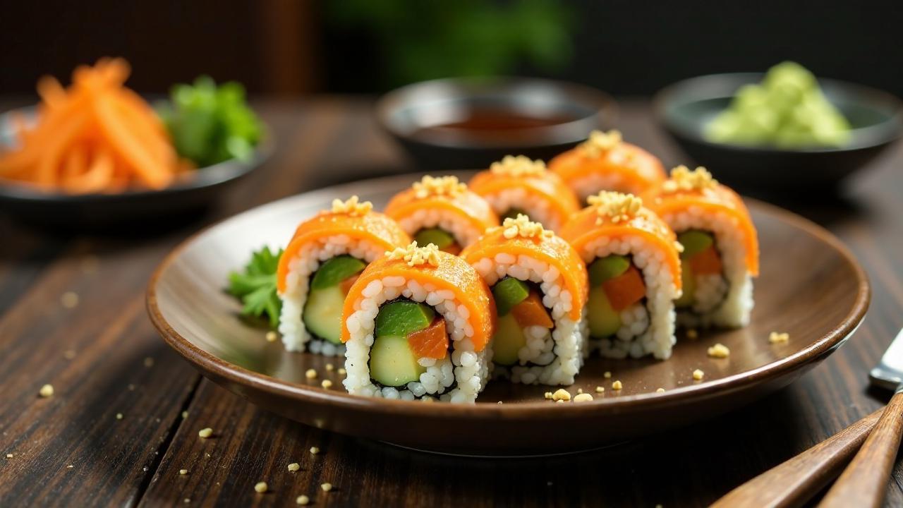 Norimaki Sushi – Gefüllte Algenrollen