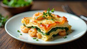 Norwegische Fischlasagne