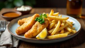 Norwegische Fish & Chips