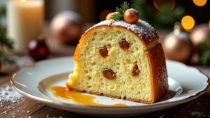 Nougat-Krokant Panettone