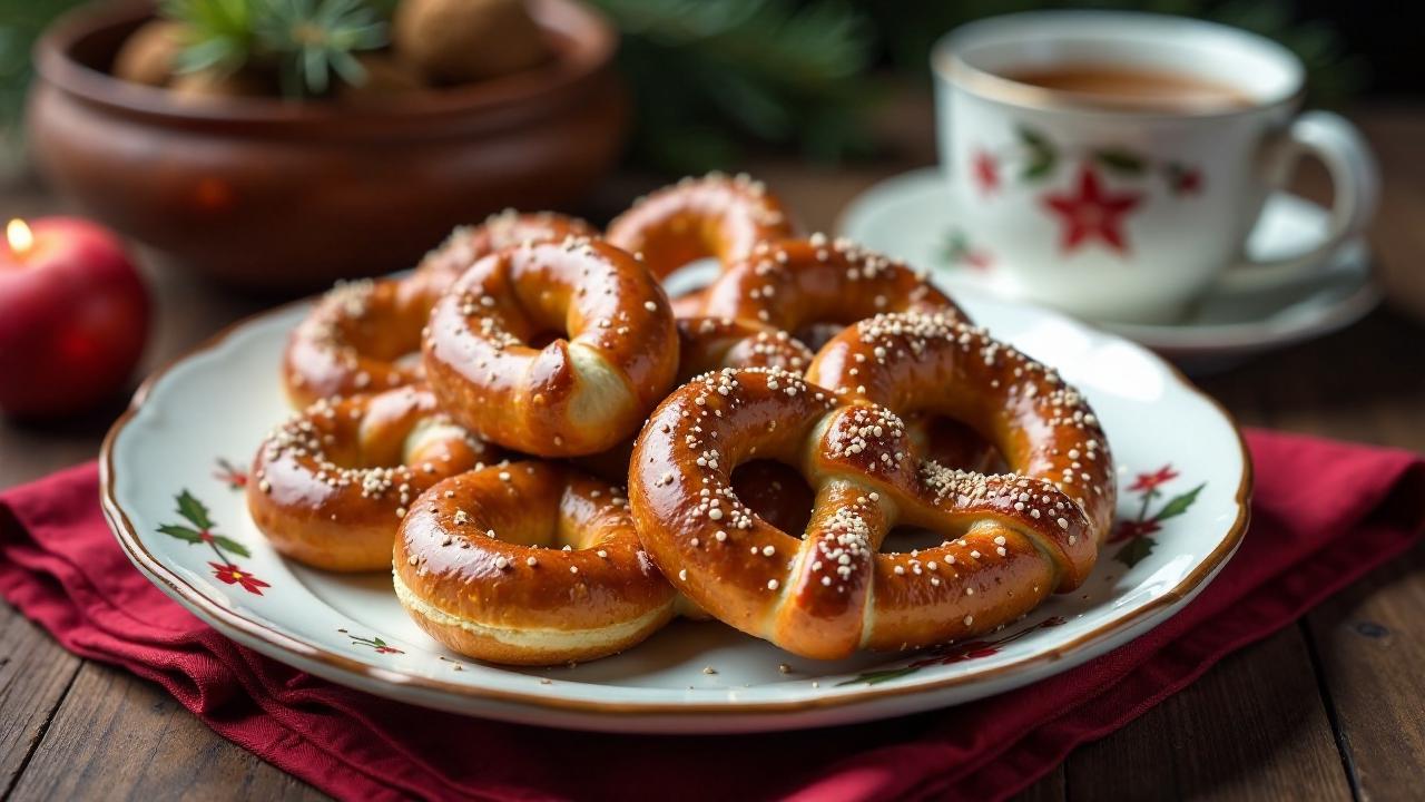 Nürnberger Lebkuchen-Brezeln