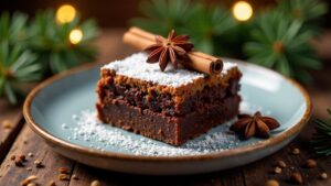 Nürnberger Lebkuchen-Brownies