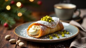 Nürnberger Lebkuchen-Cannoli