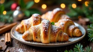 Nürnberger Lebkuchen-Croissants