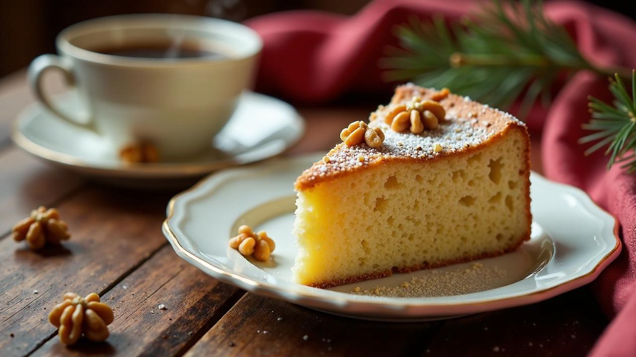 Nürnberger Lebkuchen-Kaffeekuchen