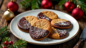 Nürnberger Lebkuchen-Mandelhörnchen