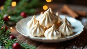 Nürnberger Lebkuchen-Meringues