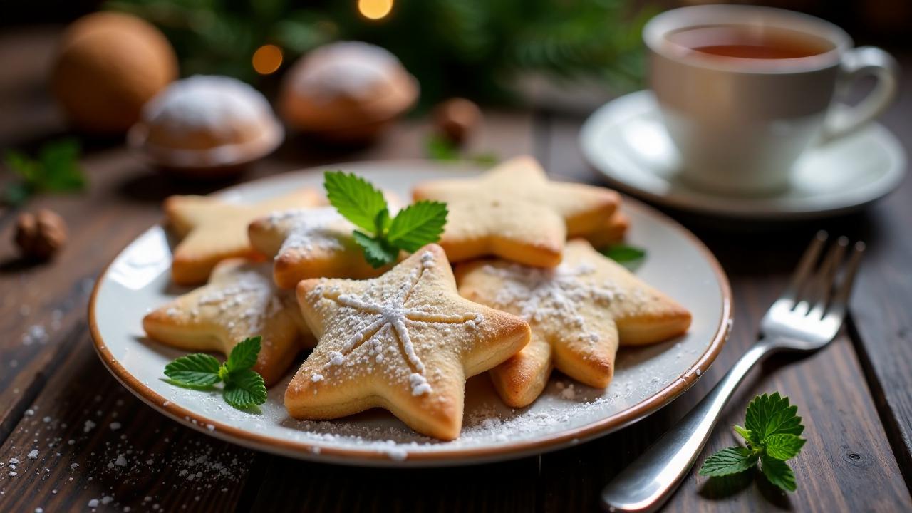 Nürnberger Lebkuchen-Minzschnitten