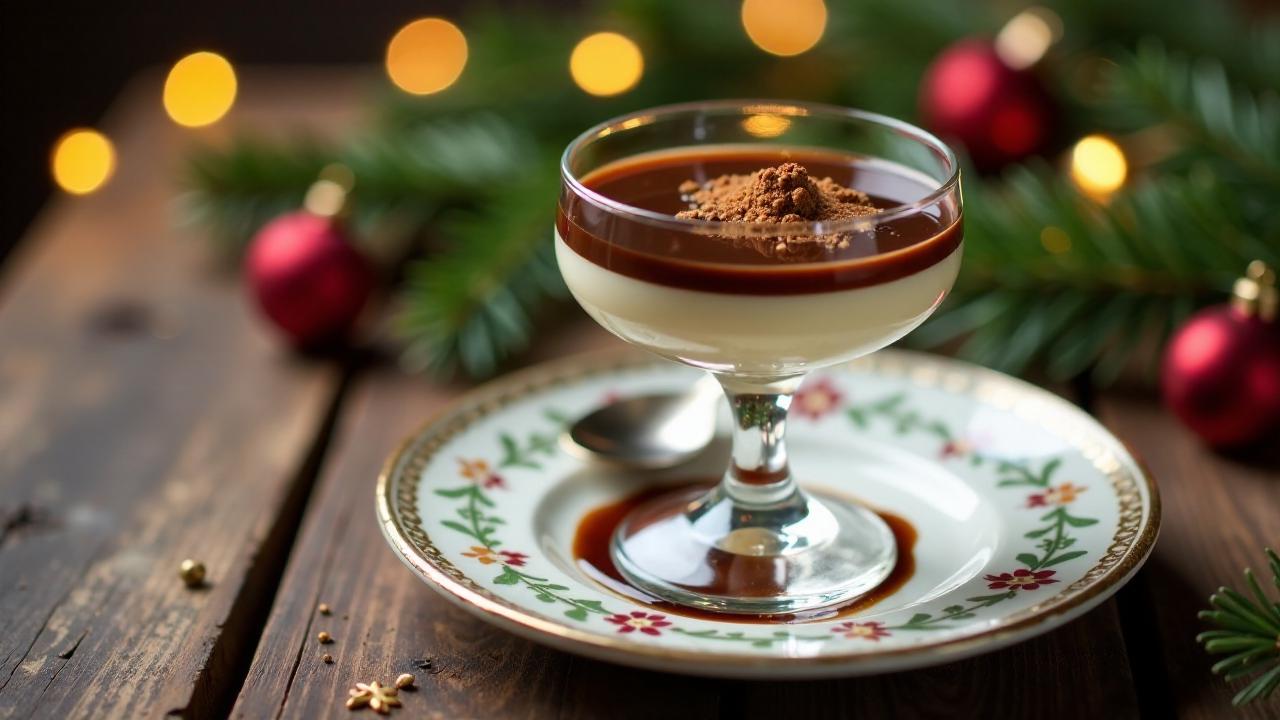 Nürnberger Lebkuchen-Panna Cotta