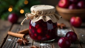 Nürnberger Lebkuchen-Pflaumenmus