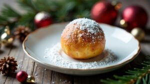 Nürnberger Lebkuchen-Schneebälle