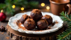 Nürnberger Lebkuchen-Schokoladentrüffel