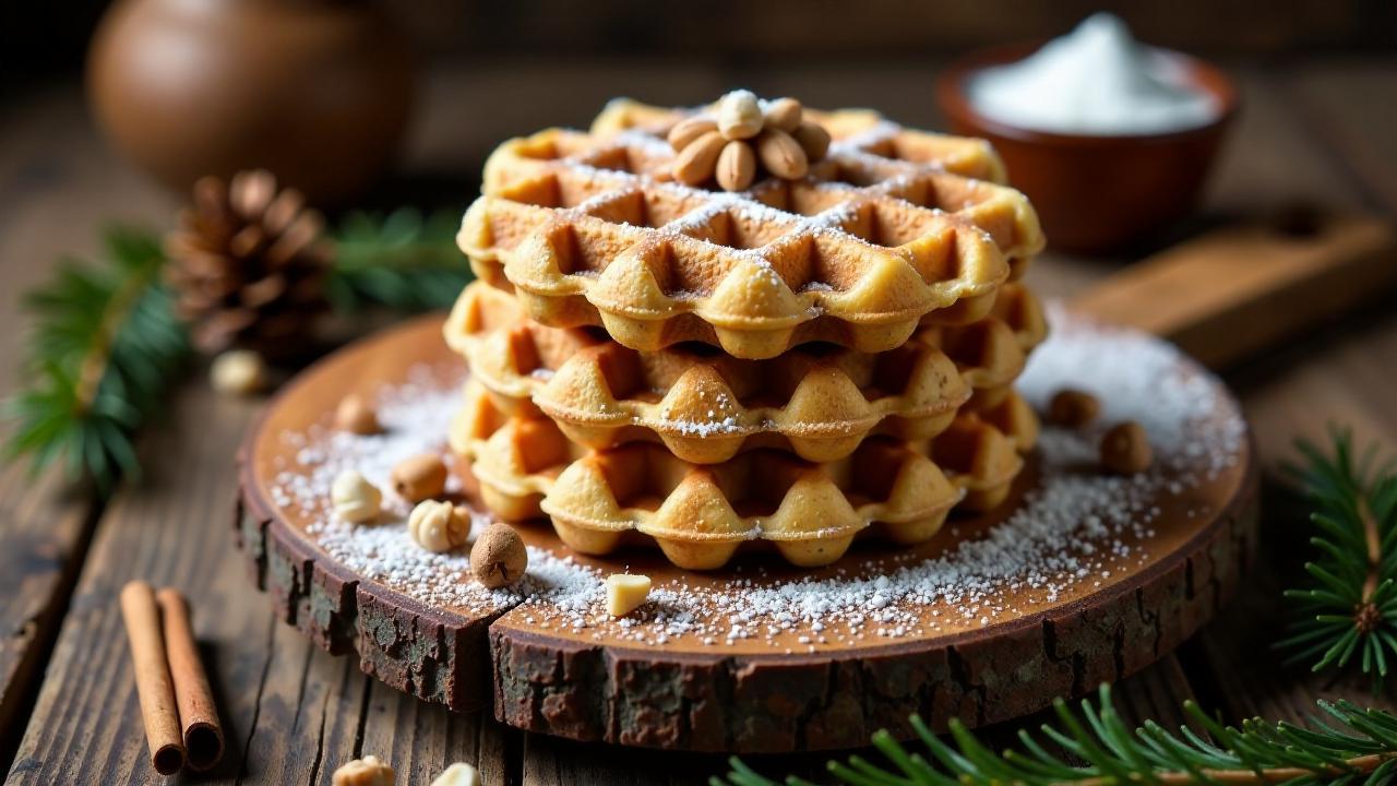 Nürnberger Lebkuchen-Waffeln