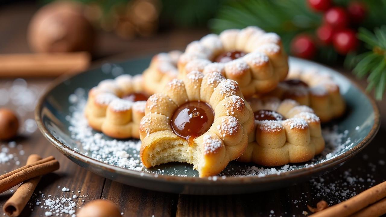 Nürnberger Lebkuchen mit Schichtnougat