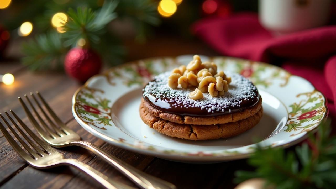 Nürnberger Lebkuchen mit Walnüssen