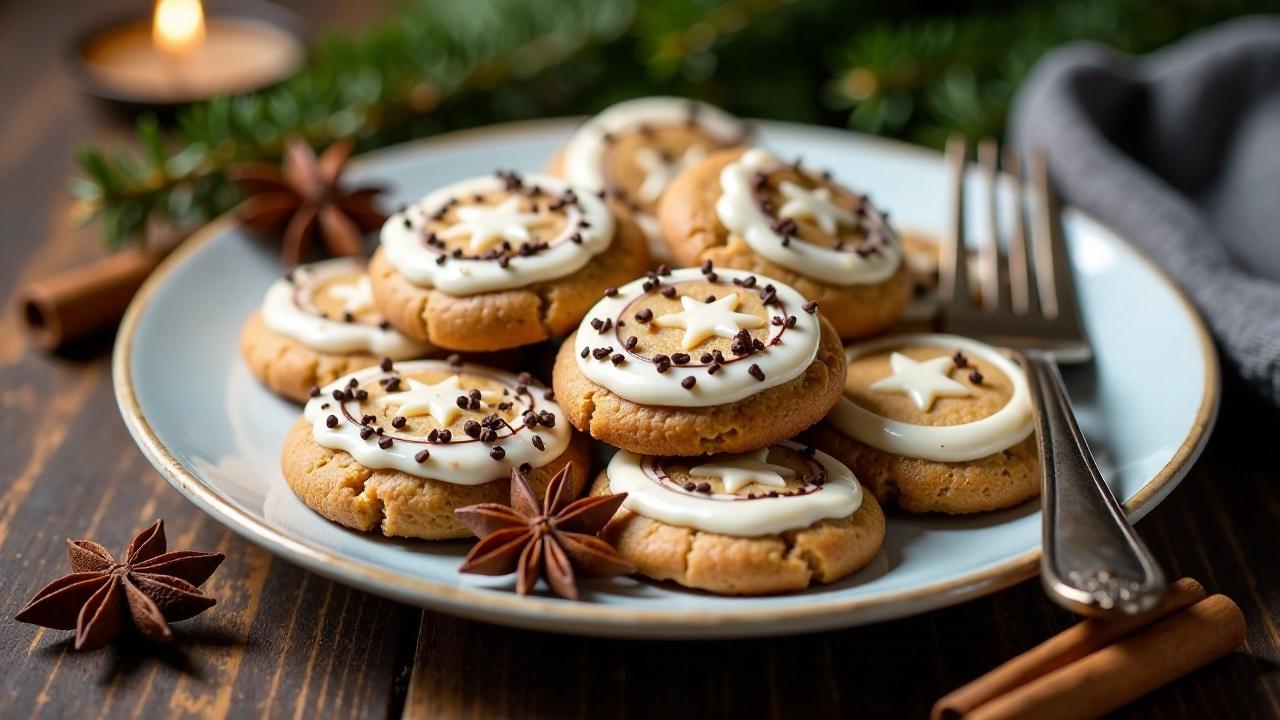 Nürnberger Lebkuchen mit Zuckergussglasur