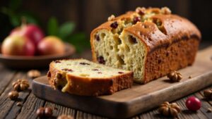 Nussbrot mit getrockneten Früchten