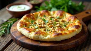 Nutty Armenian Flatbread (Pide)