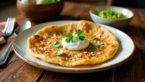 Oats Paratha (Hafermehl)