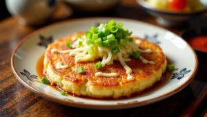 Okonomiyaki: Japanischer Pfannkuchen