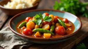 Okra-Tomaten-Ragout