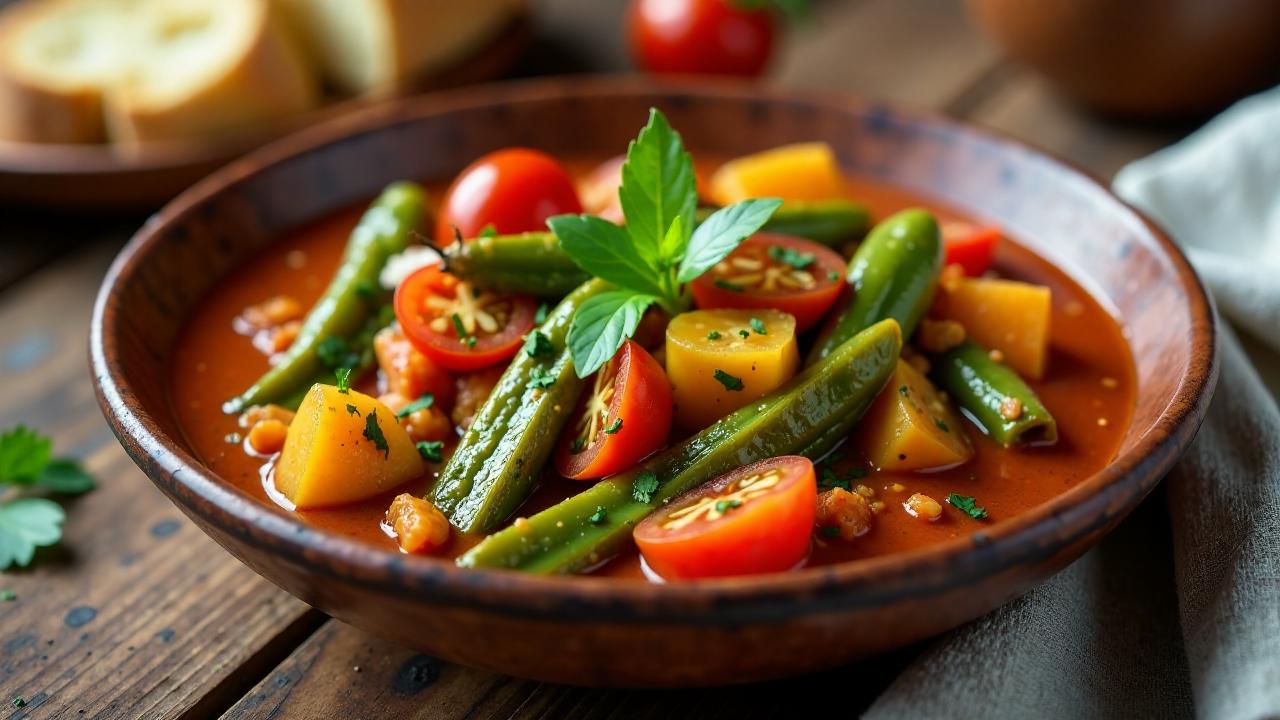 Okra and Tomato Stew