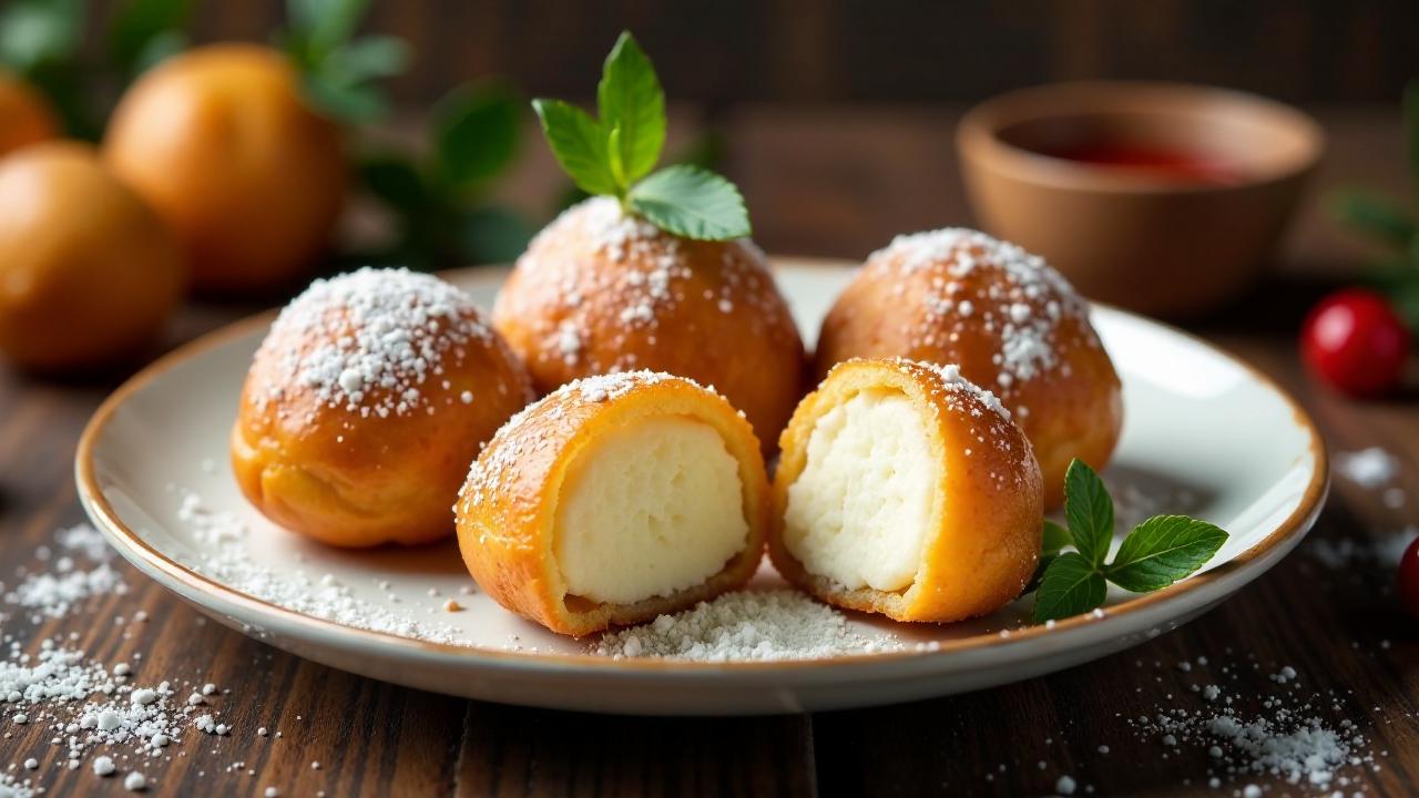 Oliebollen (niederländische Krapfen)