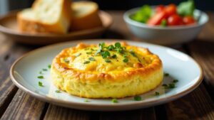 Omelette Soufflée au Fromage