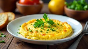 Omelette aux Herbes