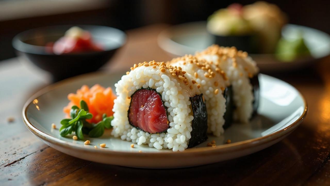 Onigiri – Gefüllte Reisbällchen