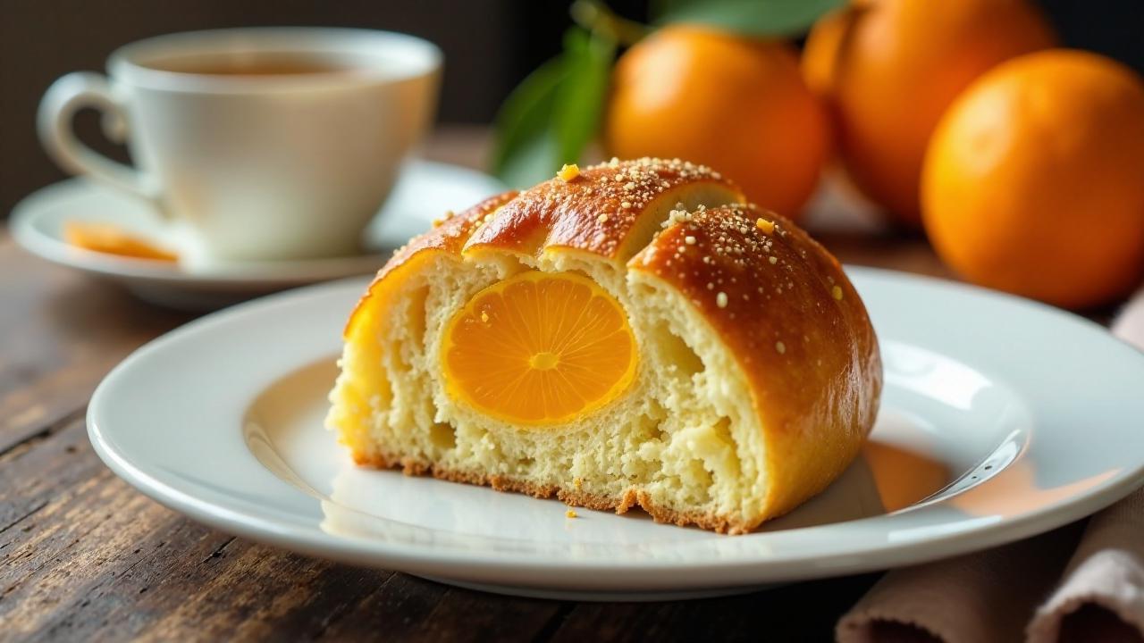 Orangen-Brioche