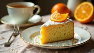 Orangen-Kokosnuss-Kuchen